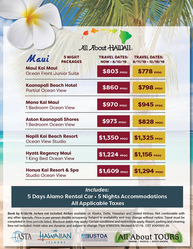 Folsom Travel Agent, Hawaii Travel Agent Folsom, Hawaii specials